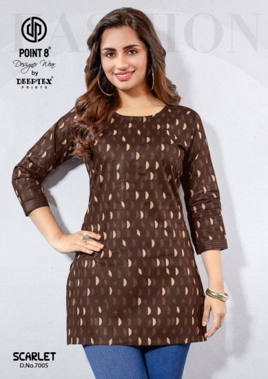 MOCHA MUSE – ELEGANT PRINTED DESIGNER KURTI